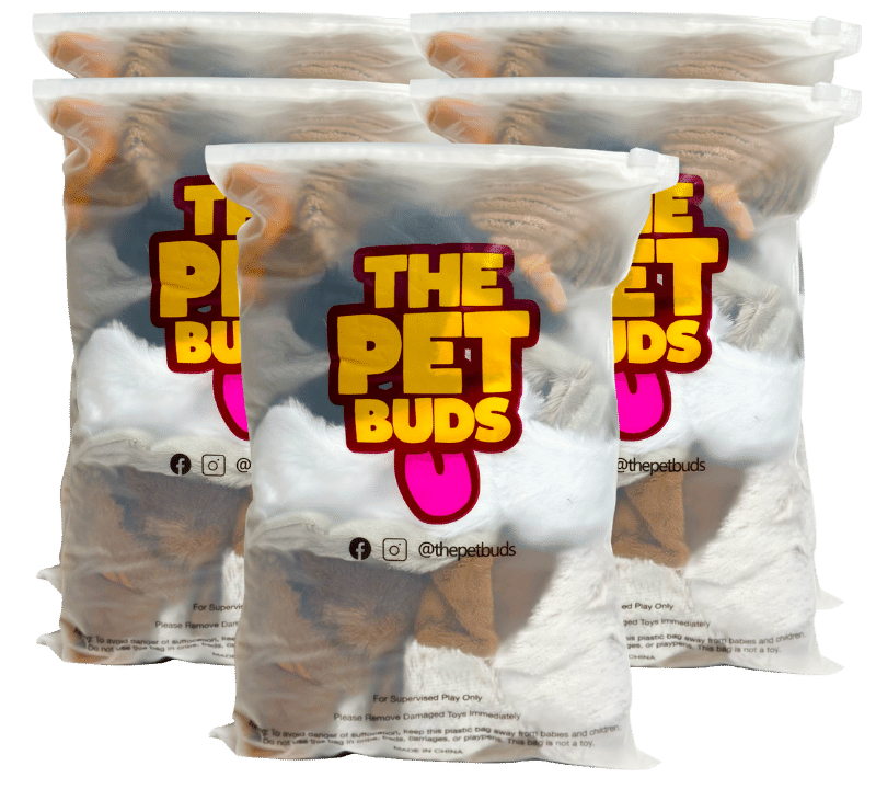 No Stuffing Dog Toys 5 Packs ThePetBuds