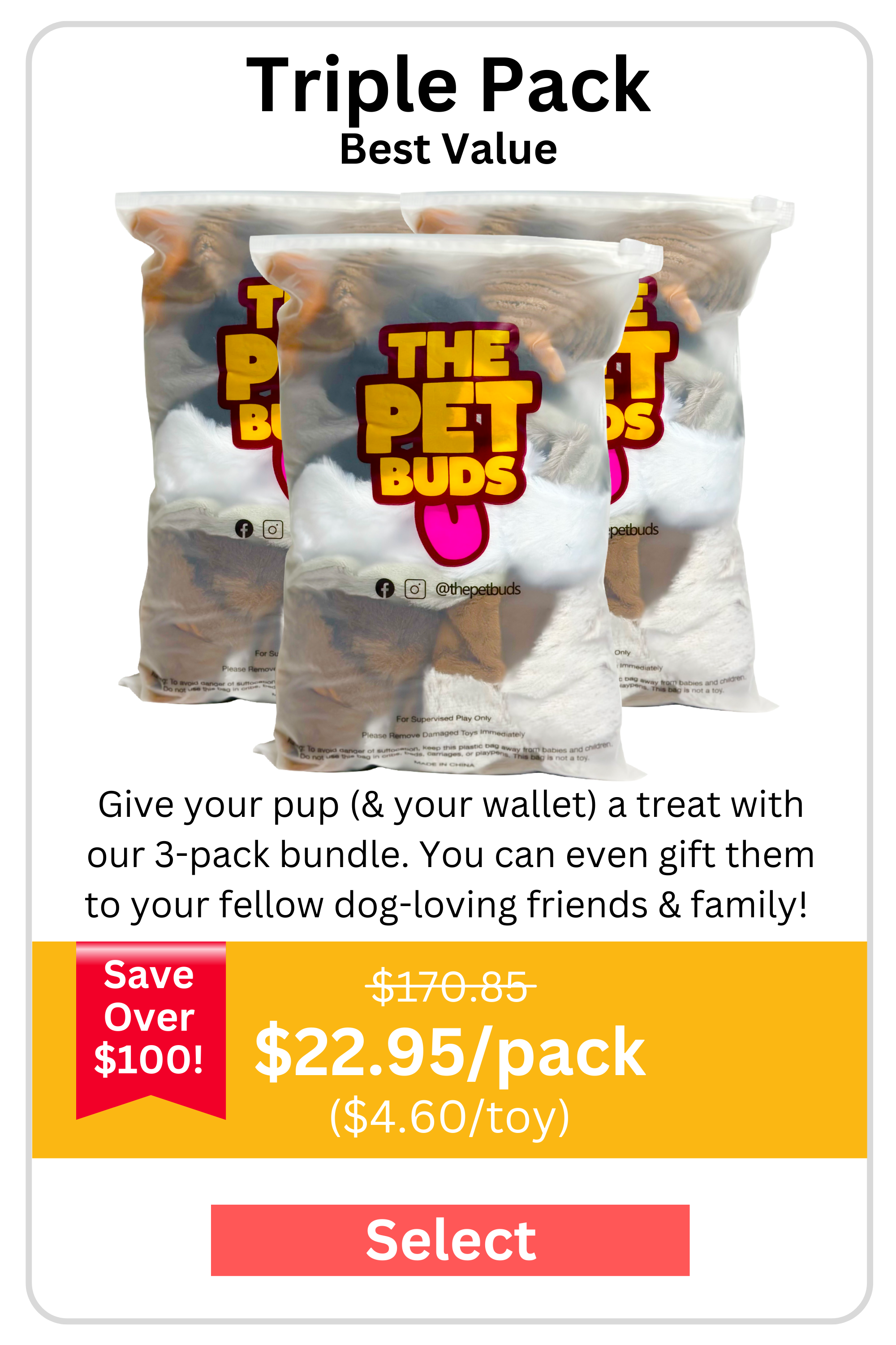 TOP RATED No Stuffing Dog Toys Pack of 5 – ThePetBuds