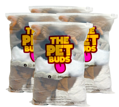 No Stuffing Dog Toys - 4 Packs