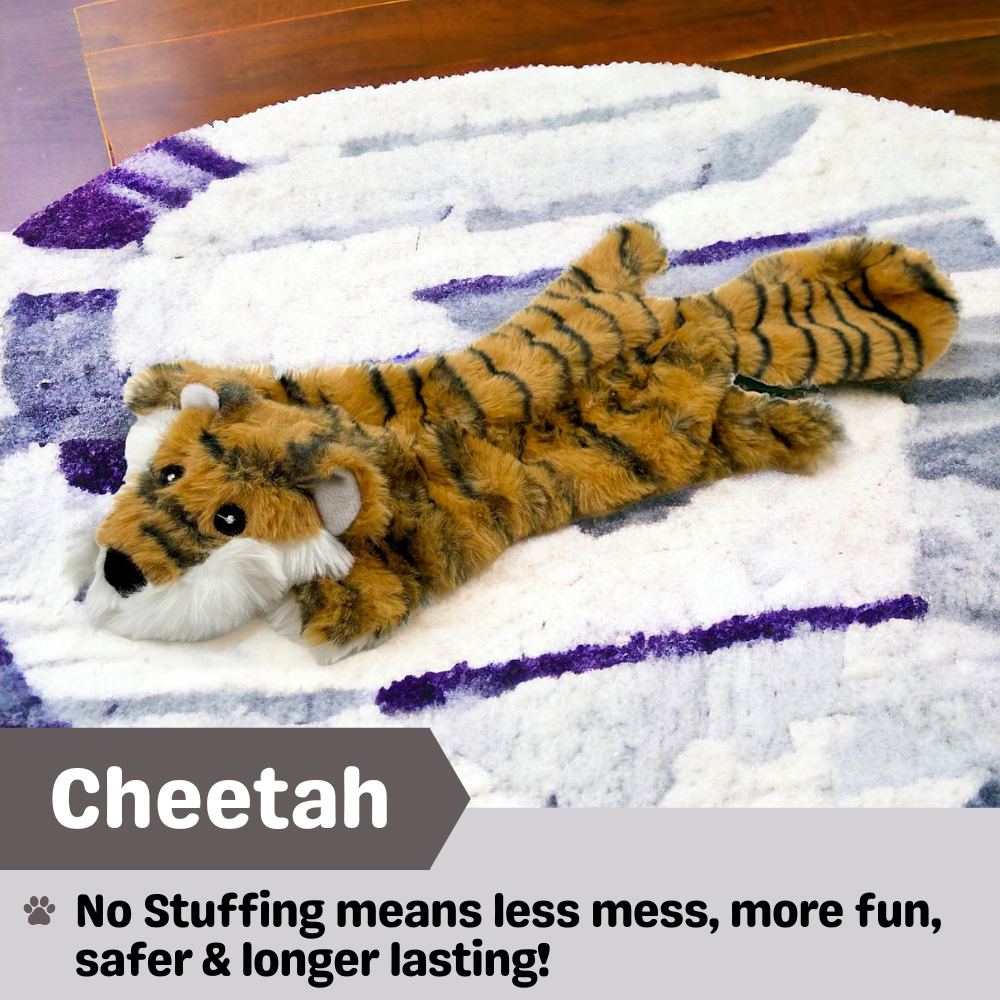 No-Squeakers, No-Stuffing Safari Pack of 5