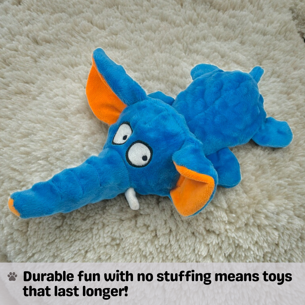 No-Squeakers, No-Stuffing Dog Toys - (2 Packs)