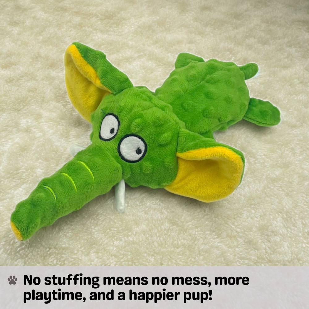 No-Squeakers, No-Stuffing Dog Toys - (4 Packs)