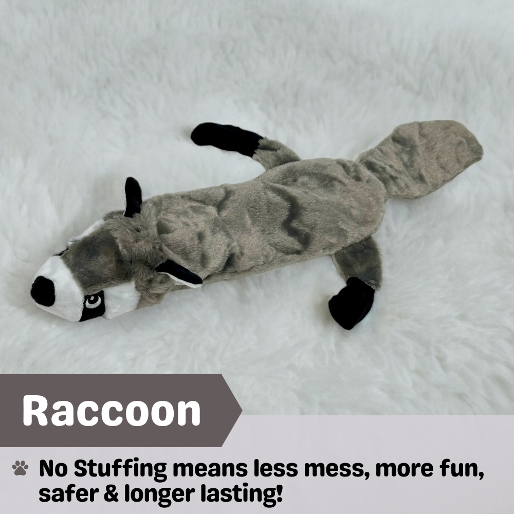 No Stuffing Dog Toys Woodland Pack of 5