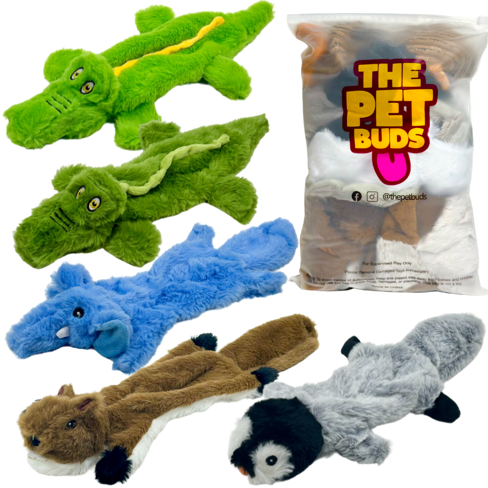 No-Squeakers, No-Stuffing Toys - Single Pack (Wetlands Pack)